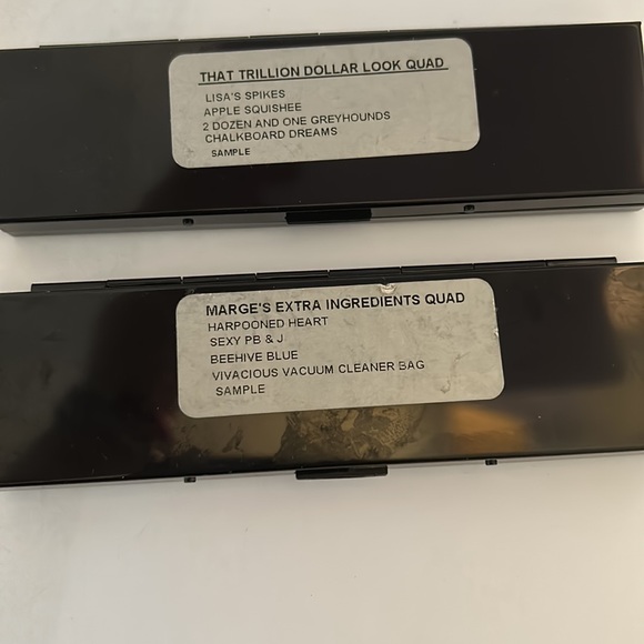 MAC Cosmetics the Simpsons eyeshadow quad palettes set of 2 - Picture 5 of 5